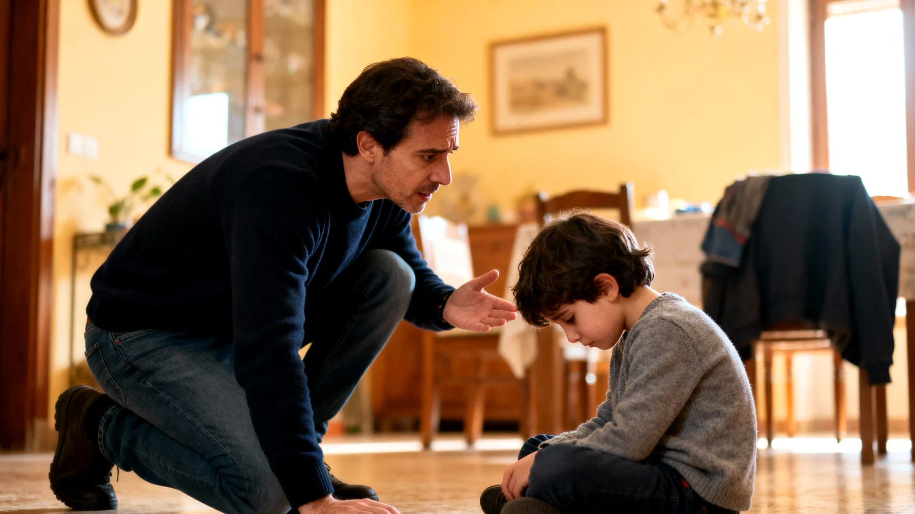 Genitori preoccupati per la bassa autostima dei loro bambini, che si manifesta con frasi come 'non sono capace', paura di sbagliare, confronto negativo con i coetanei e riluttanza a provare nuove attività"