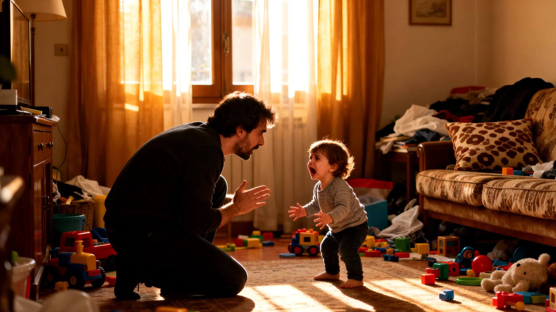 I genitori faticano a stabilire confini chiari con i loro bambini, cedendo frequentemente alle richieste e ai capricci per evitare conflitti o scene, creando difficoltà nella gestione del comportamento quotidiano e nell'educazione ai limiti"