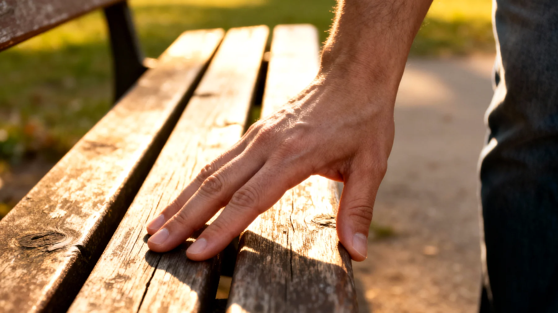 Panchina da esterno"