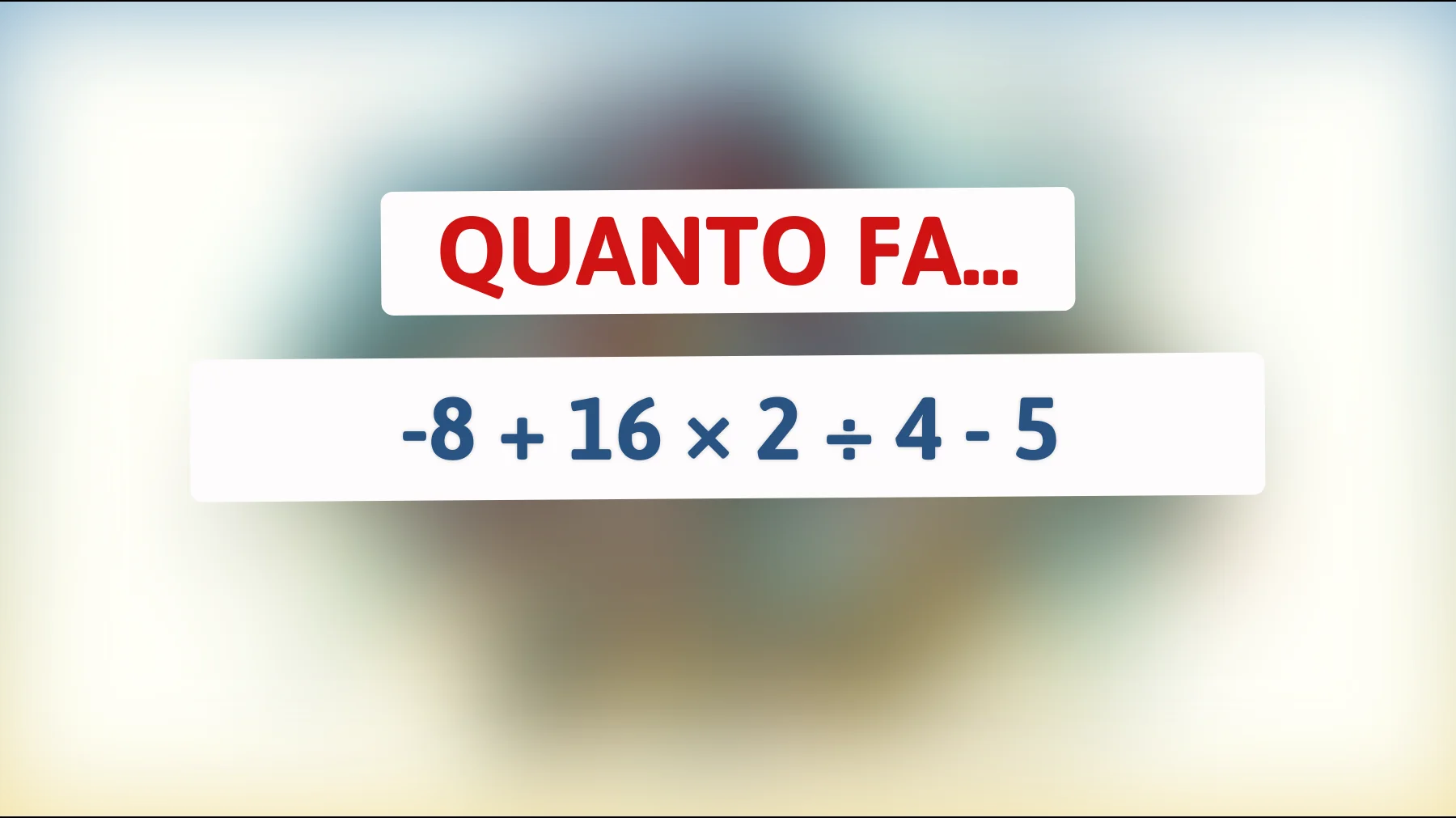 Scopri la Soluzione di Questo Indovinello: Solo i Veri Genii Riescono a Risolverlo al Primo Tentativo!"