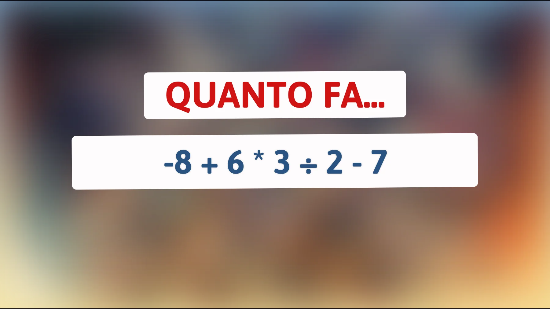 Solo le Menti Geniali Possono Risolvere Questo Enigmatico Problema Matematico: Sei Pronto per la Sfida? 🤔"